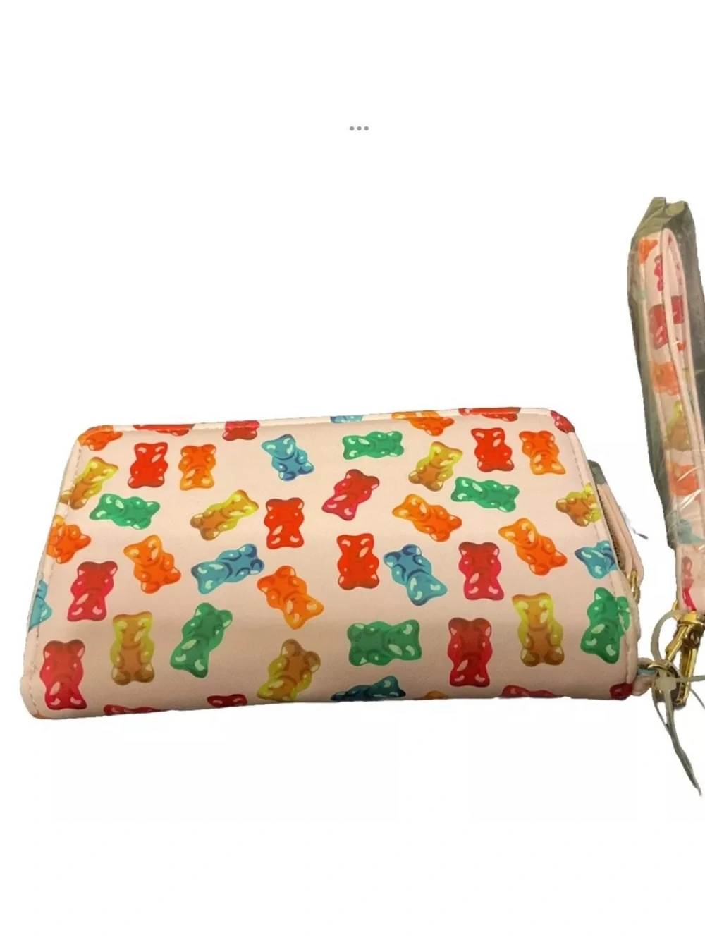 Betsy Johnson Gummy Bear Print Wristlet Wallet - (NWOT)